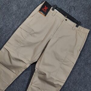 Vertx Phantom LT 2.0 Pants Mens 40x32 Khaki Cargo Tactical Ripstop F1 VTX8001
